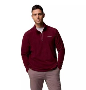 columbia-em6503-624-klamath-range™-ii-half-zip-fleece-black-rich-wine