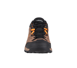 scarpe-basse-trekking-uomo-sentiero-1972-wp-frontale-arancio-marrone-1